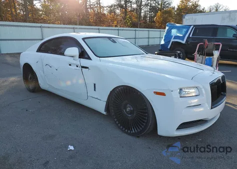 2015 Rolls-Royce Wraith из США, поврежденный, VIN SCA665C56FUX85601